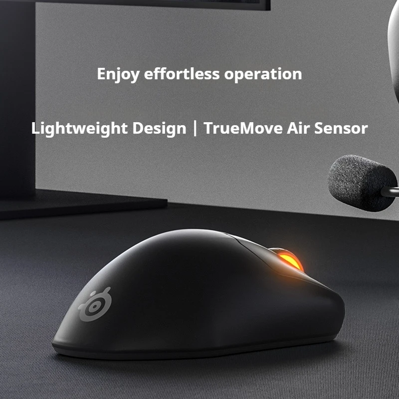 Prime Mini-Funkmaus, ergonomisch, leicht, Truemove-Luftsensor, langlebige Ausdauer, Quantum 2.0, PC-Material, PTFE-Fußpolster