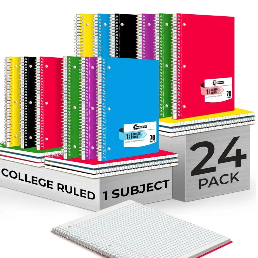 Spiral Notebook, 24…