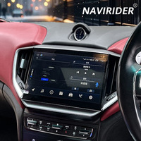 RHD 10.1 Inch Android15 Car Multimedia Player For Maserati Ghibli 2014-2020 8G+256G GPS Navigation Stereo Car Radio 4G Carplay