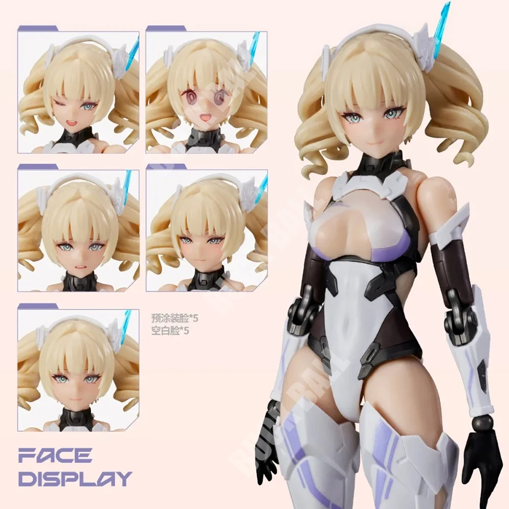 

В наличии: Сборная модель Ms General Falcon, серия Girl Mecha Break, масштаб 1/10, Valravn Ubp-Ro2t, коллекционные фигурки с оружием, игрушки