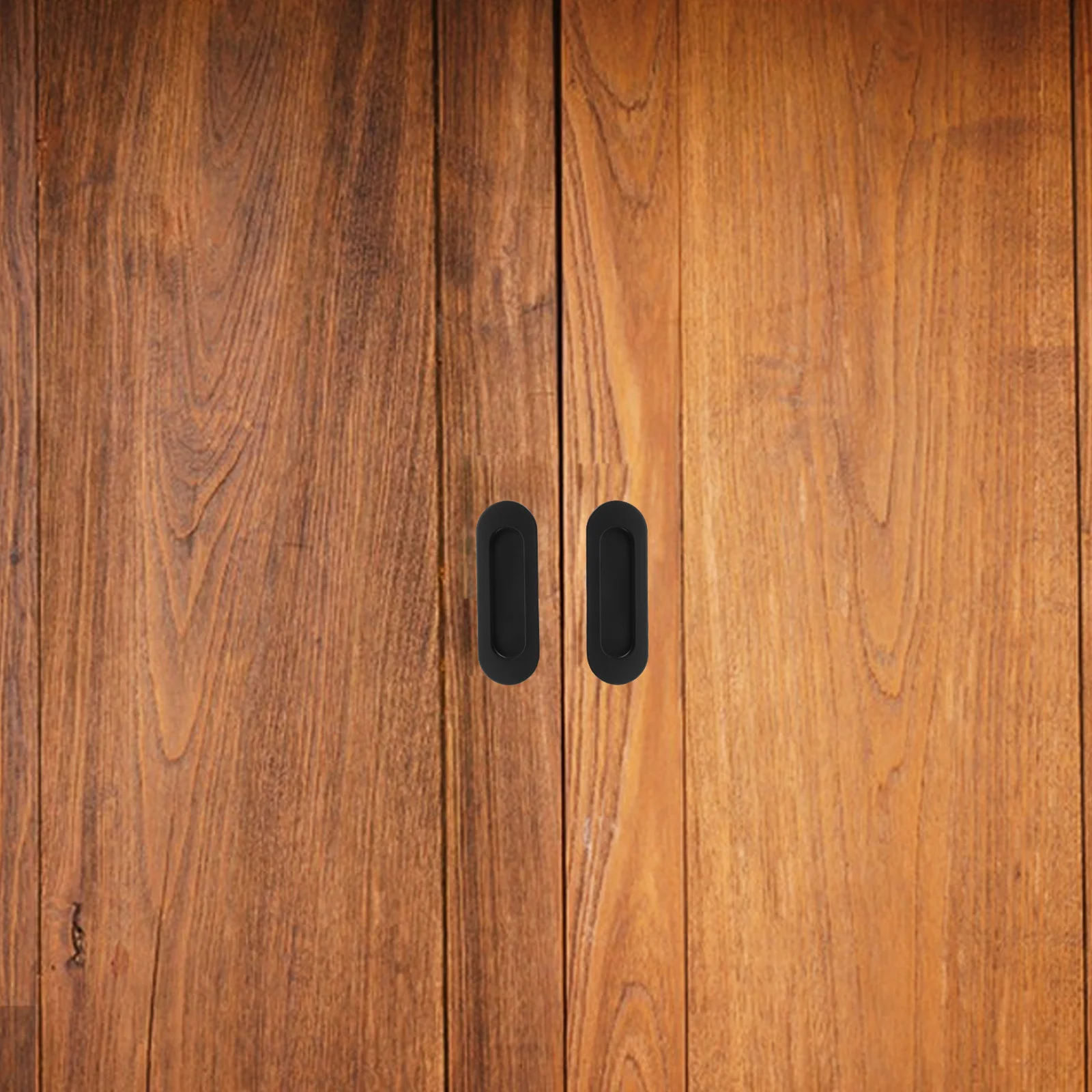 

2 pcs Invisible Pull Door Handles Stainless Steel Hidden Recessed Drawer Pull For Modern Home Upgrade Flush Mount Sliding Barn