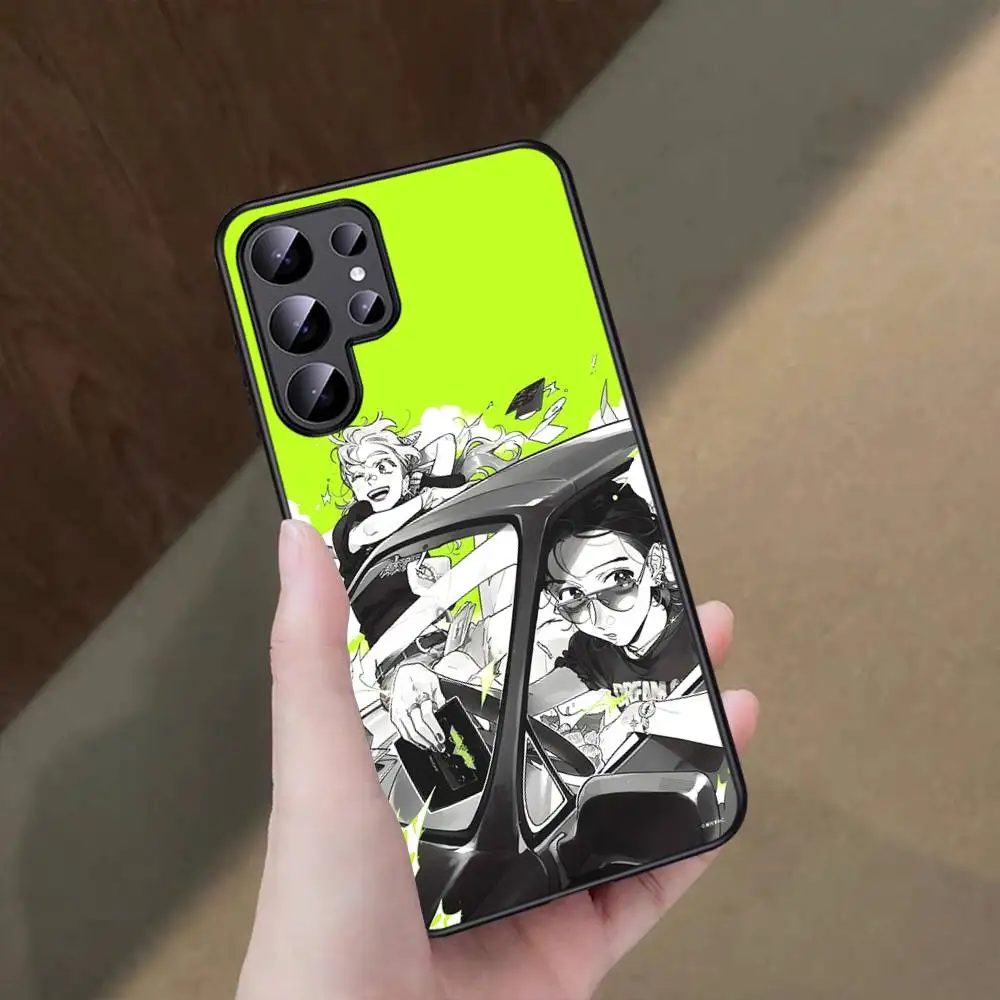 The Green Yuri Guy KiniOto Manga Phone Case For Samsung S 24 FE 25 Ultra Plus 20 Lite 21 30 22 23 24 22 Ultra 5G Fundas view 4