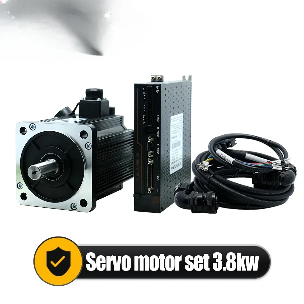 1.5KW 220V 2500RPM Nema 52 10Nm  130ST RS485 130ST-M10015 With Driver T3DF Servo   Kit