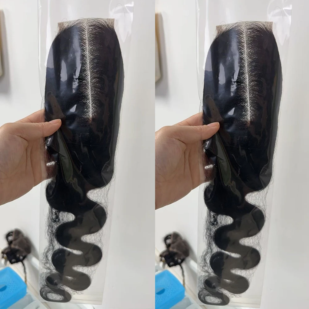 Body Wave 2×6 Kim Lace Closure Brazilian Virgin Hair Body Wave 2x6 Transparent Lace Closure Natural Pre Plucked for Black Women