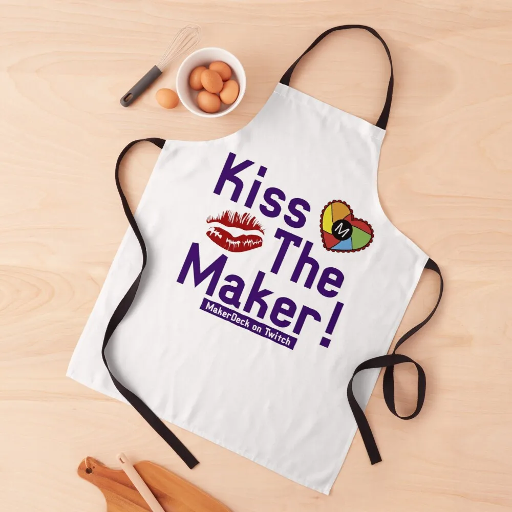 

MakerDeck Kiss The Maker Apron professional aesthetic apron