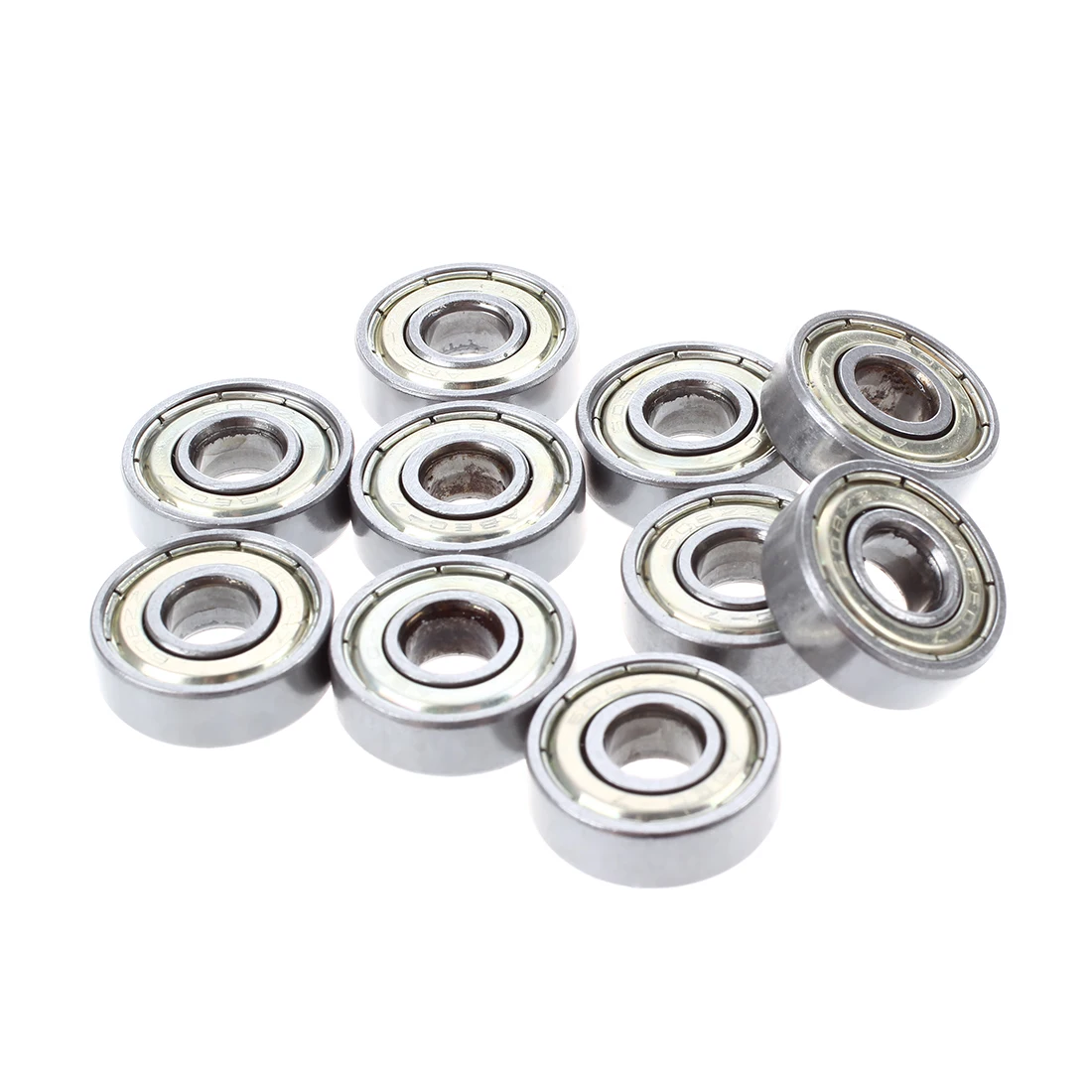 

10 pcs. Ball bearings miniature deep groove ball bearings 608 ZZ 8 x 22 x 7mm Bearing Steel