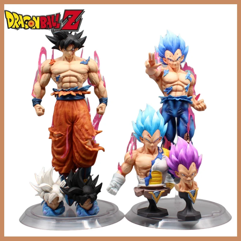 

35cm Dragon Ball Z Figure Vegeta Iv Anime Figure Vegeta Battle Damage Anime Figure Pvc Gk Statue Collection Decoration Gifts Toy