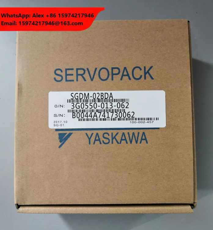 AC Servo Driver SGDM-02BDA Yaskawa Brand Made In Japan AC 220V 0.2kW 3A IP67 1 Year Warranty Popular Product