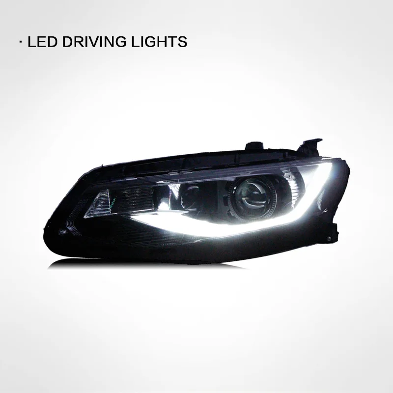 Suitable for 16-18 Chevrolet Malibu XL headlight assembly modification LED daytime running light steering lens xenon lamp