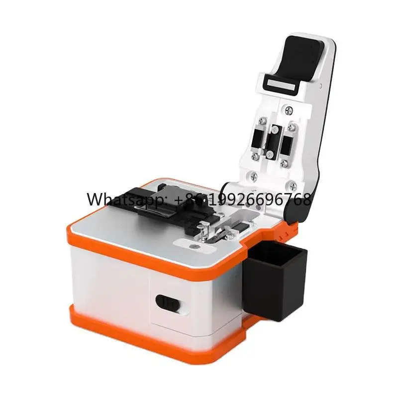 Q1S Automatic Electric Cable Cutting Tool Aluminum Alloy Fiber Optical Cleaver Cutter  Cable Cutting Tool Built-in Lighting