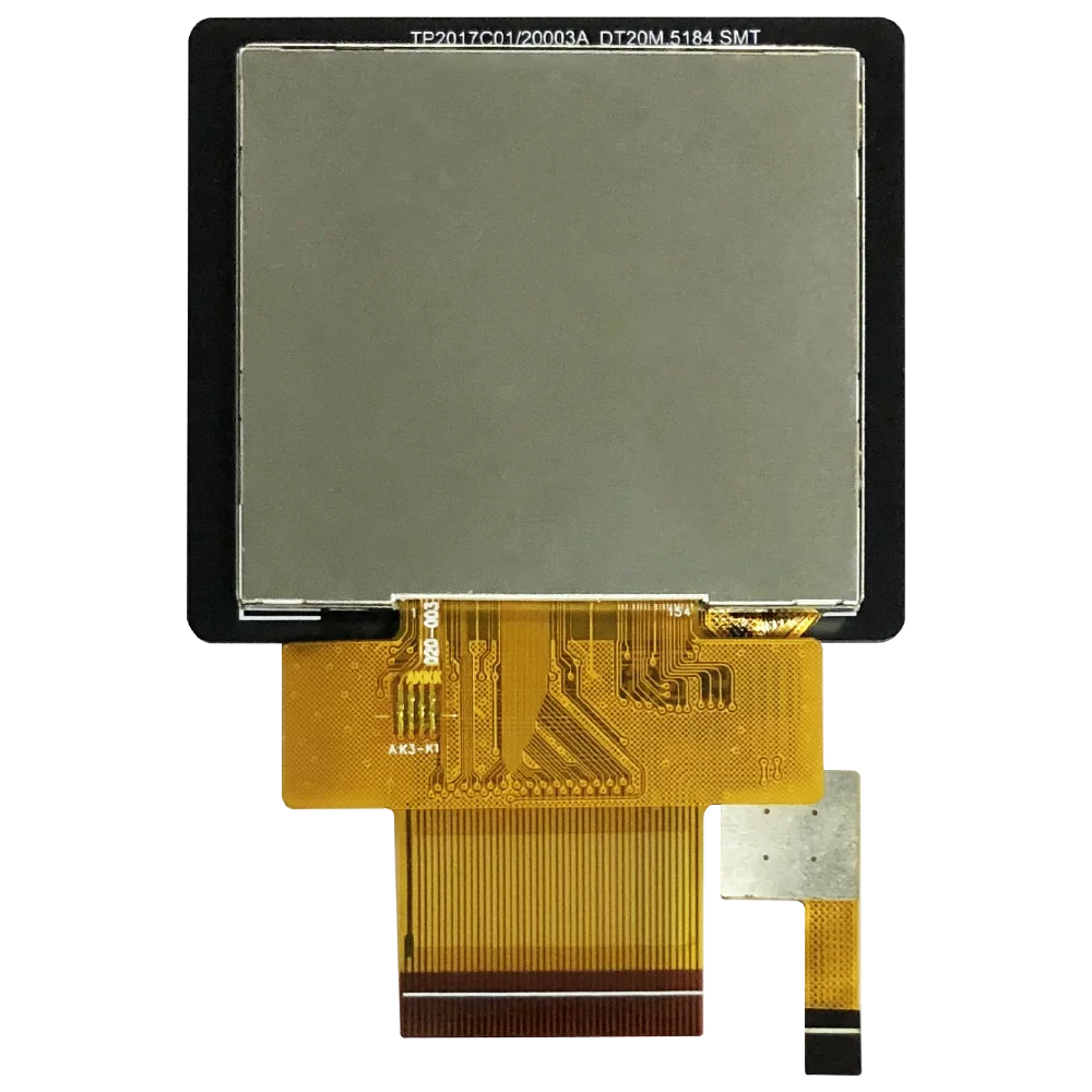 Tela de toque pacitiva de paisagem, 2 polegadas, 320x240 polegadas, com brilho mcu/spi/rgb 600cd, tela de ângulo de visão, controlador ili9342