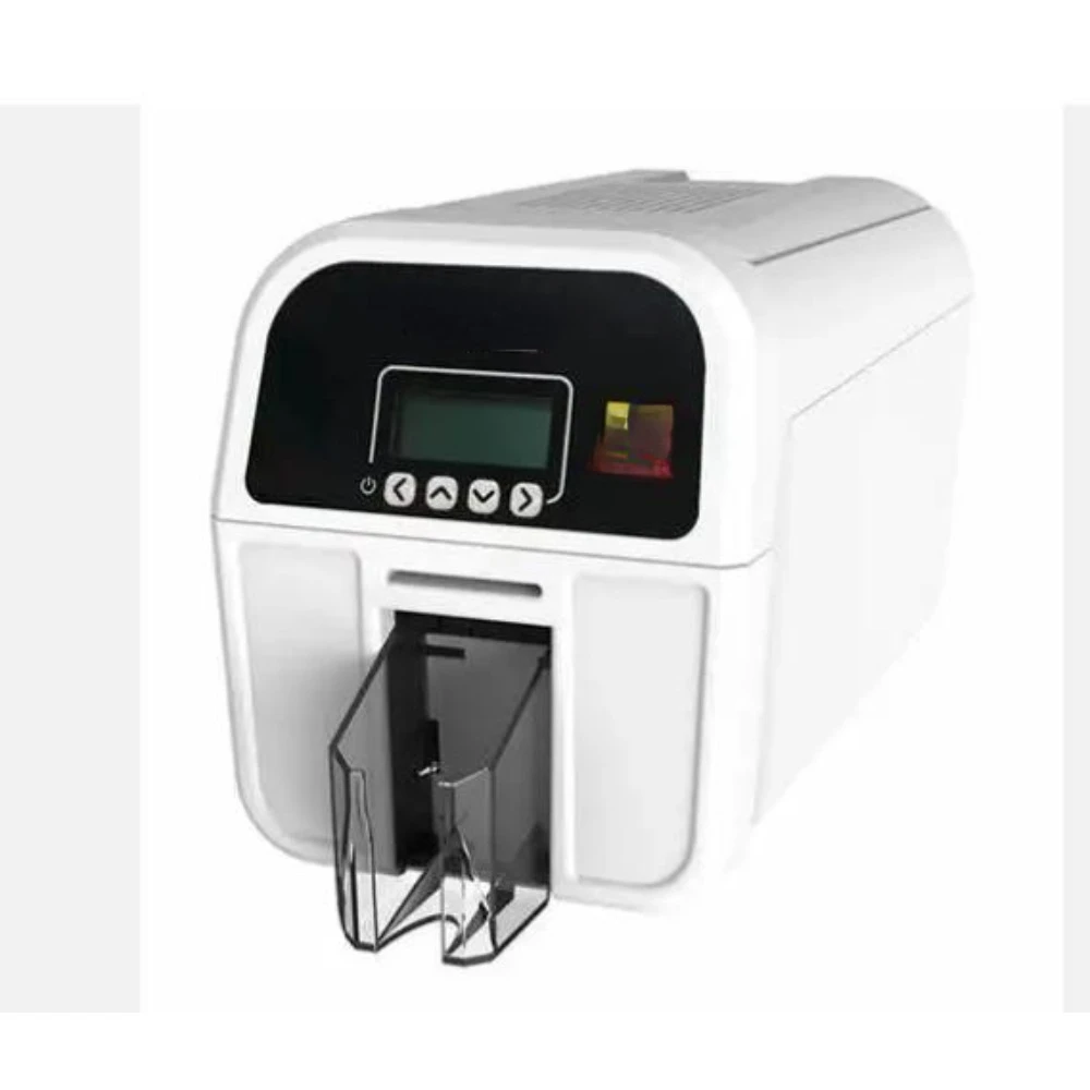 K single-sided and double-sided PVC ID card printer with chip for NFC card printer