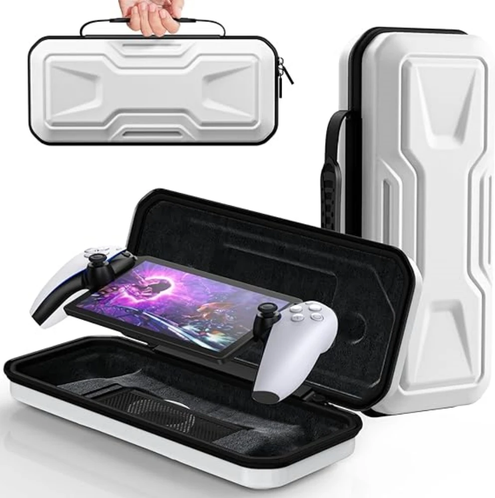 Carrying Case for PlayStation Portal Remote Player, Protective EVA Hard Shell Carry Full Protective Case for PlayStation Portal