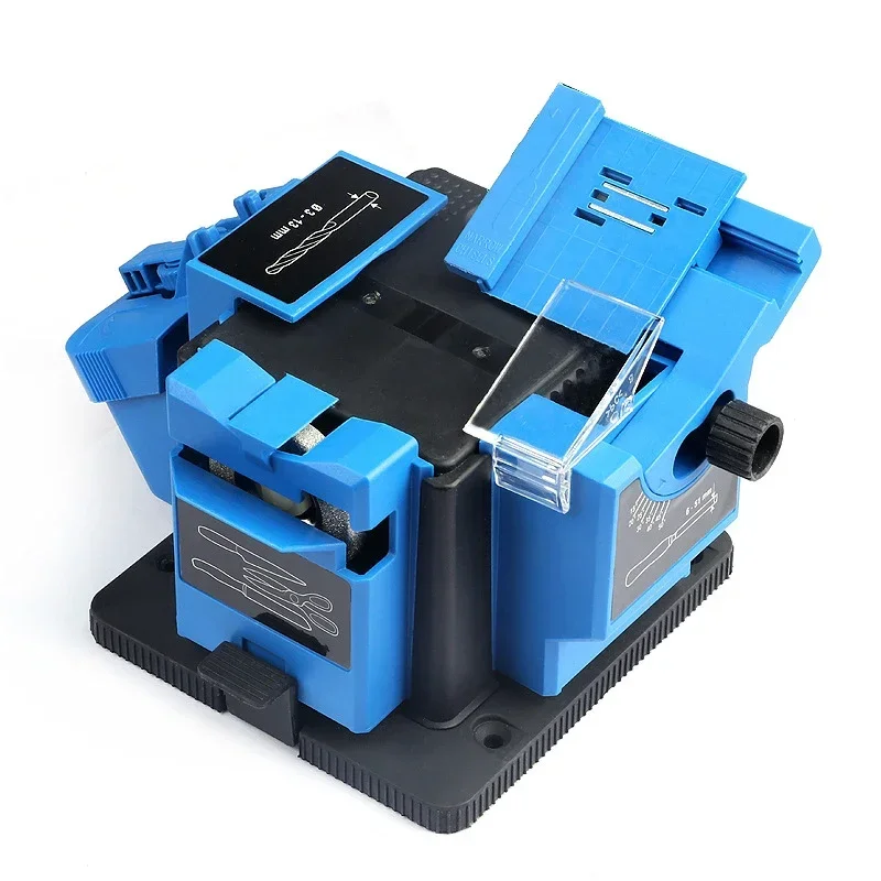 

New Small Household Knife Sharpener Electric Sharpener Scissors Drill Bit Kitchen Knife Fruit Knife Drill Bit Universal Sharpen