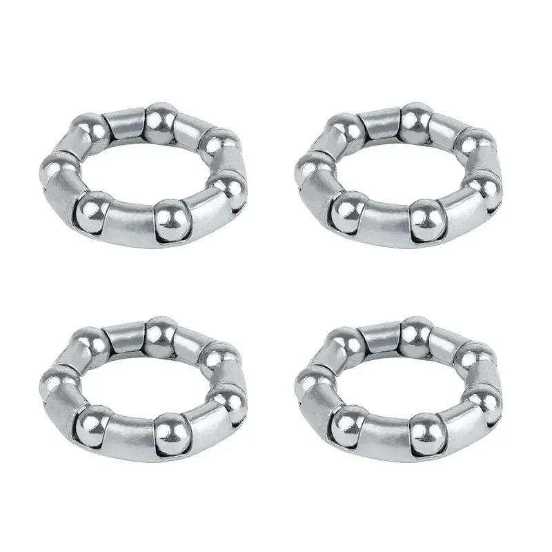 4PCS Bicycle Ball Bearing Retainer for Bottom Bracket Crank Headset Fork Hub 1/4 1/8 3/8 3/16 5/16 5/32-inch 5mm 6mm