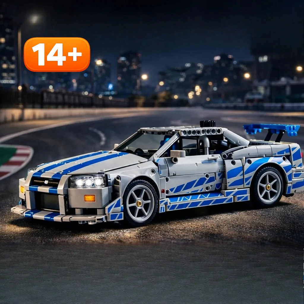 

ГОРЯЧАЯ НОВИНКА: Конструктор спортивного автомобиля God of War GT R34 (42210) – лучший подарок для гостей на Хэллоуин, Рождество, День рождения