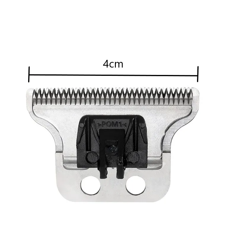 Professional 2-Hole Double Wide Trimmer Blade Replaceable Cutter Head For Kemei KM-5027/1949 Hair Clipper with Screw