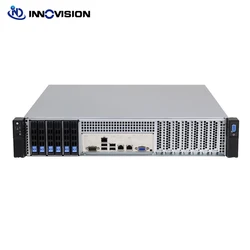 Ultra Short 2U 6 Bays rackmount Server Chassis S24306 with six 2.5 ssd bays support eatx dual processor board