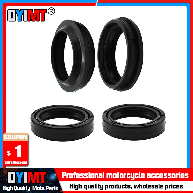 

Motorcycle 35*48*11 35 48 11 Fork Damper Shock Oil Seal Dust Seal For Kawasaki EN450A EN 450A 454 LTD EX250F EX 250F Ninja 250R