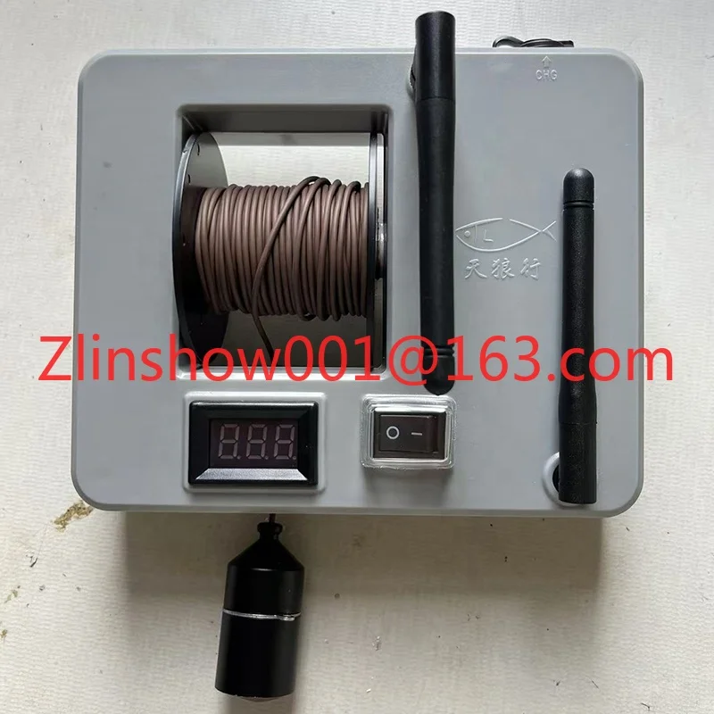 TL580S جهاز كاميرا السونار تحت الماء المحدث صدى أسلم 7 بوصة 500 متر قارب طعم صيد شاشة فيديو في الوقت الحقيقي (0.5 ميجابكسل)