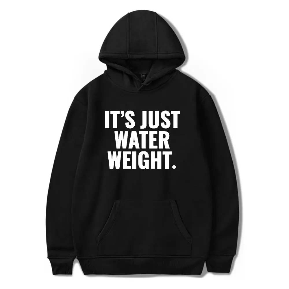 

Nikocado Avocado merch it's just water weight hooded drawstring pocket sweatshirt men/women trendy Pullovers