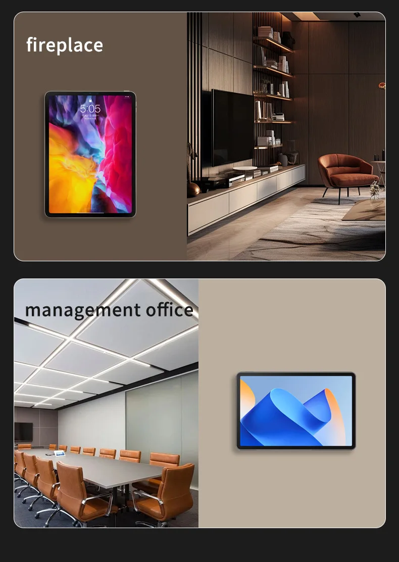 

Wall Magnetic Bracket Holder Mounted Tablet Magnetic Wireless Charger Universal Wall Charging Socket for Tablet for Ipad Android