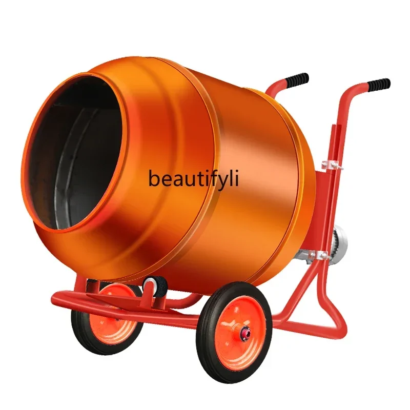 NNElectric, Small Household Concrete Cement Mortar Construction Site Roller Sand Ash 220v Mixer