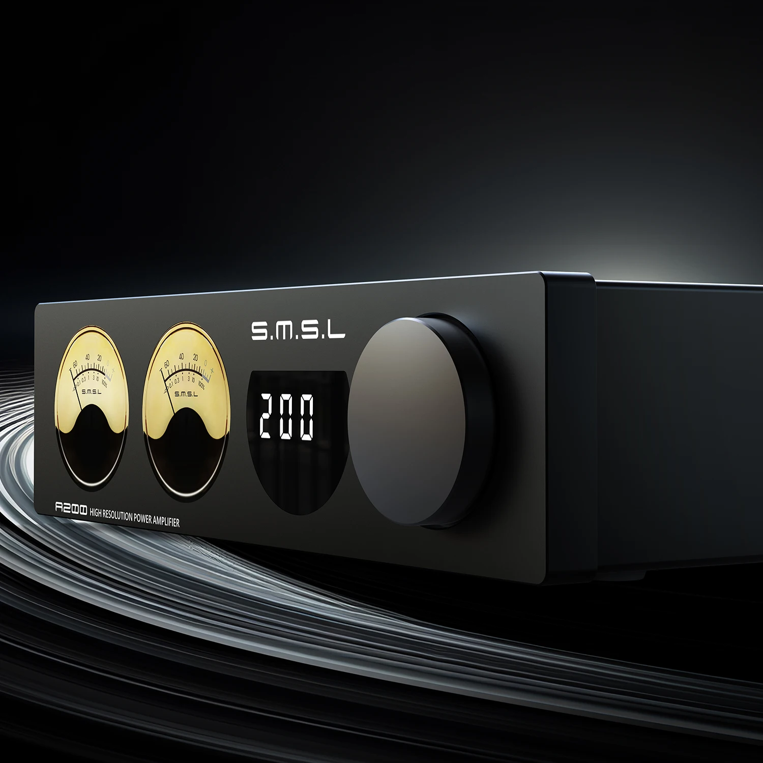 

Усилитель HiFi SMSL A200, Bluetooth 5.0, HDMI-ARC, аудиоусилитель высокого разрешения, управление звуком POP, регулируемые острые гравы,