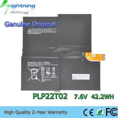 MS011301-PLP22T02 7.6V 42.2Wh Laptop Battery for Microsoft Surface PRO 3 1631 G3HTA005H etc.