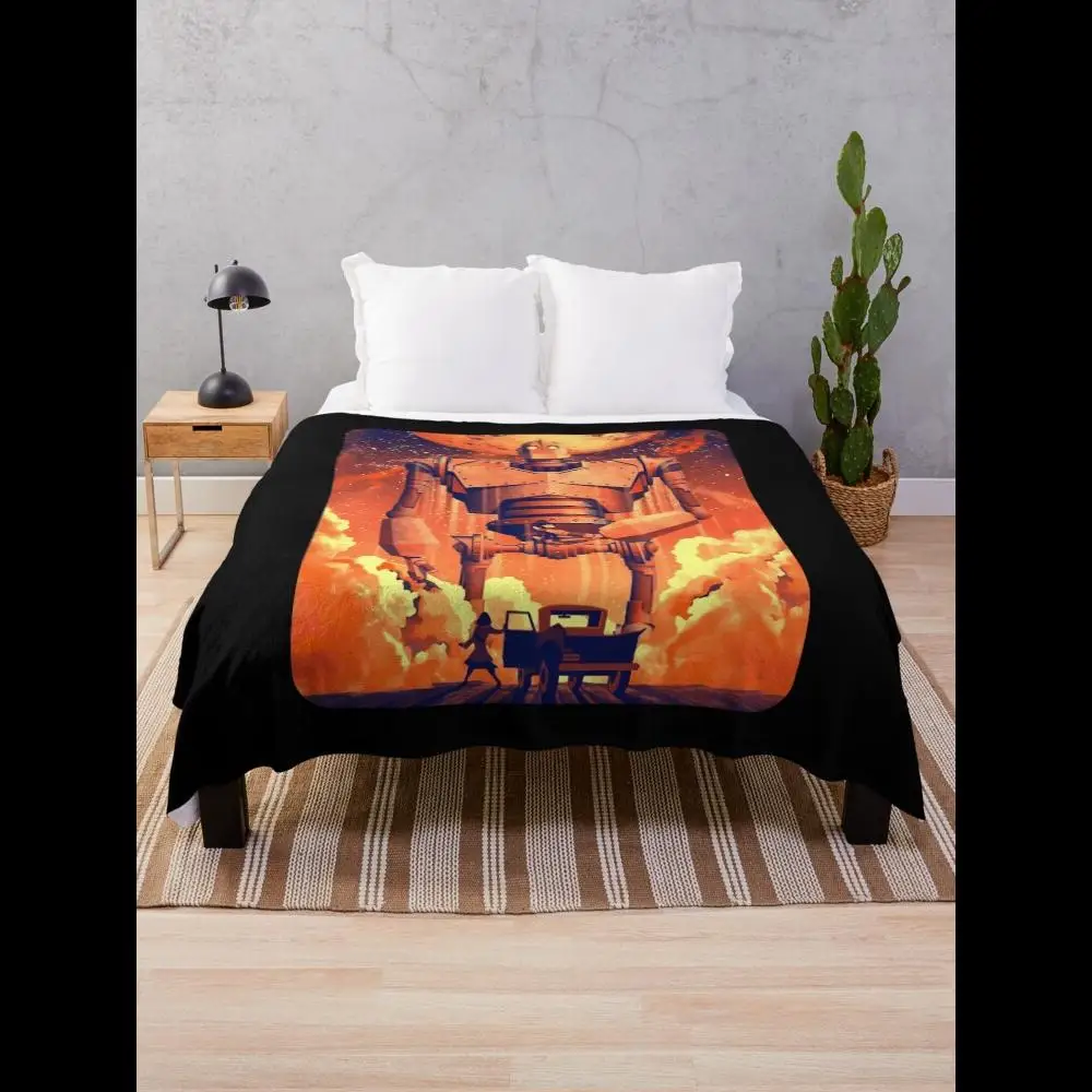 Manta gigante de hierro, manta polar de felpa suave para sofá, dormitorio o noche de película, Idea de regalo perfecta para fanáticos