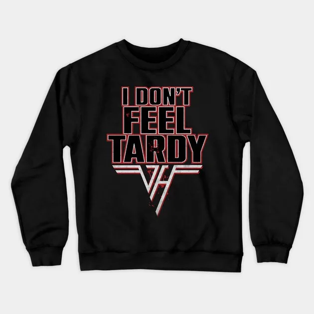

Autumn and Winter Trendy Rock Band - Themed Sweatshirt, Stylish Outwear for Van Halen Fans