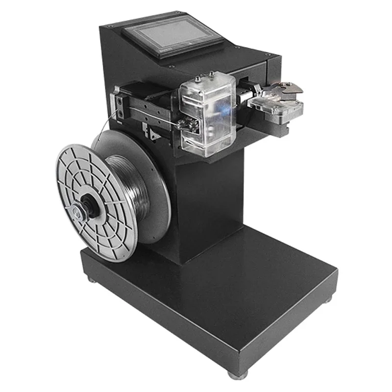 Mesin Penyegel Otomatis Cerdas untuk Supermarket, Pengemasan Buah, Produk Segar, dan Sayuran dalam Kantong Plastik dengan Segel Kawat