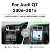 Android垂直カーマルチメディアプレーヤー,カーラジオ,オーディオ,ワイヤレス,CarPlay,GPS, Naviセントラルユニット,6 128g,2005-2015,Audi q7用 6