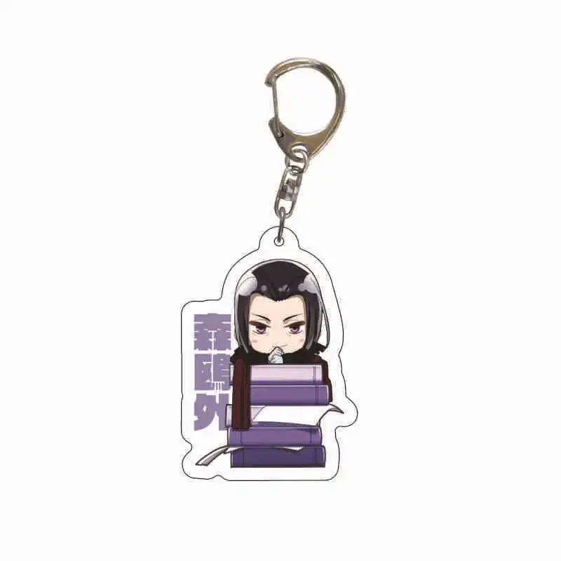 Bungou Stray Dogs Dazai Nakajima Pendant Keychain Charm Student Bag Decoration Anime Cosplay Japanese Manga Character Figure view 3