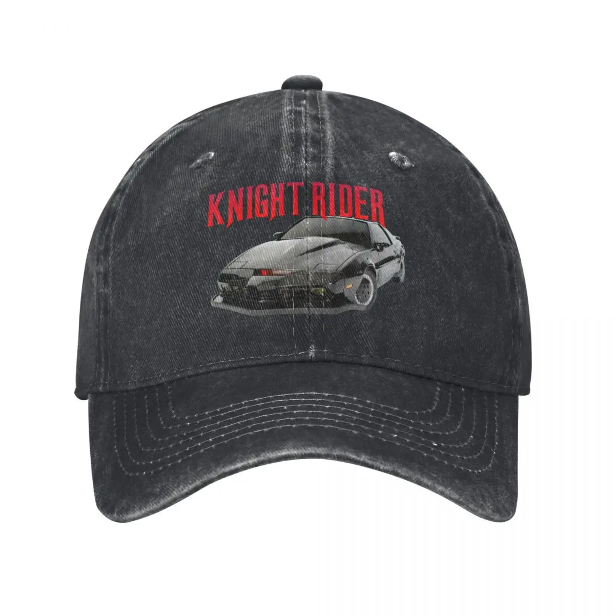 Knight Rider Kitt Retro Tv David Hasselhoff Men Women Baseball Cap Distressed Denim Washed Caps Outdoor Running Golf Headwear