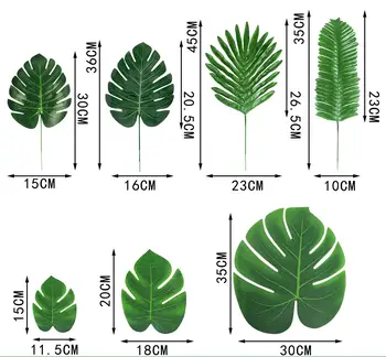 6 best sales Yapay palmiye yaprakları - №1