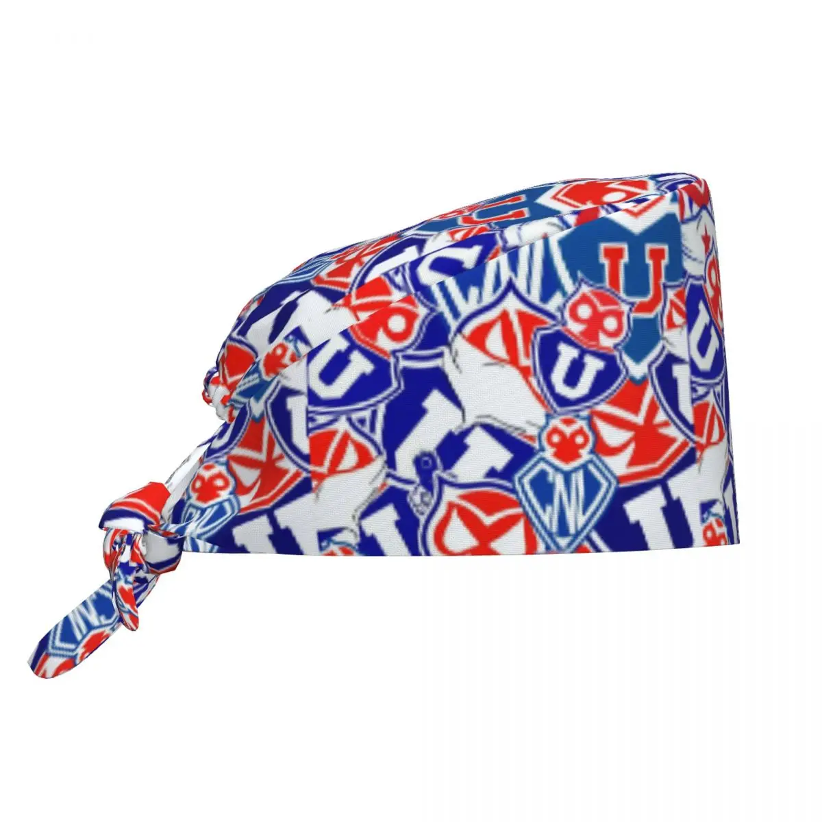University Of Chile Scrubs Cap Surgical Hats Women Men Operating Room Cap Nursing Cap Lab Works Hat
