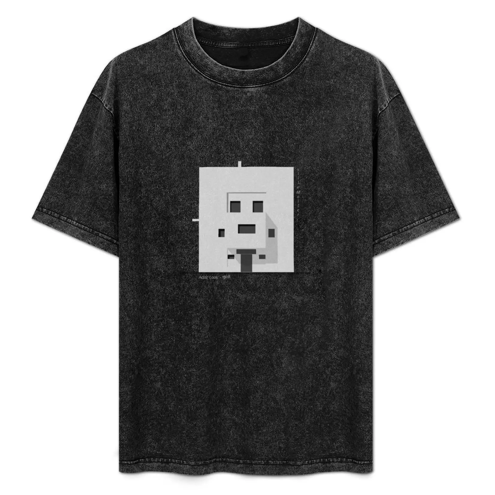 Adolf Loos - Villa Moller - Camiseta de arquitectura, camiseta de manga corta para ejercicio en el gimnasio