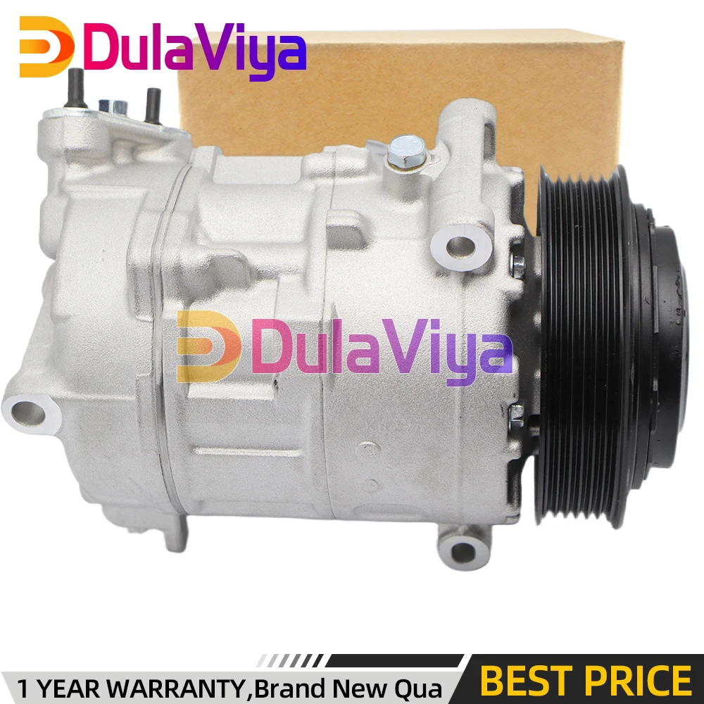 جديد 7SBH17C ضاغط التيار المتردد 6PK لسيارة جيب شيروكي KL 2014-22 كرايسلر 200 2015-2017 68103198AA 68103198AB 68103198AC #6