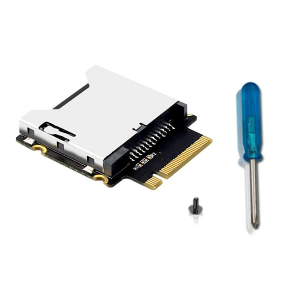 Adaptador de Placa de Expansão M2 para SATA3.0, Tipo A para M.2 M-Key NVME, PCI 3.0, 4.0, Conversor X1