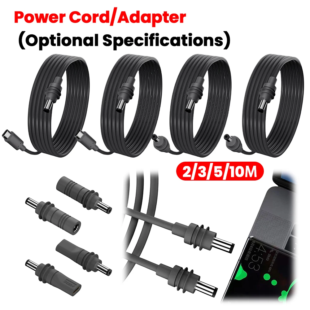 

For Starlink Mini Gen 3 Power Cable Line Adapter Converter Outerdoor Waterproof USB C To DC Power Adapter 100W Charging Cord