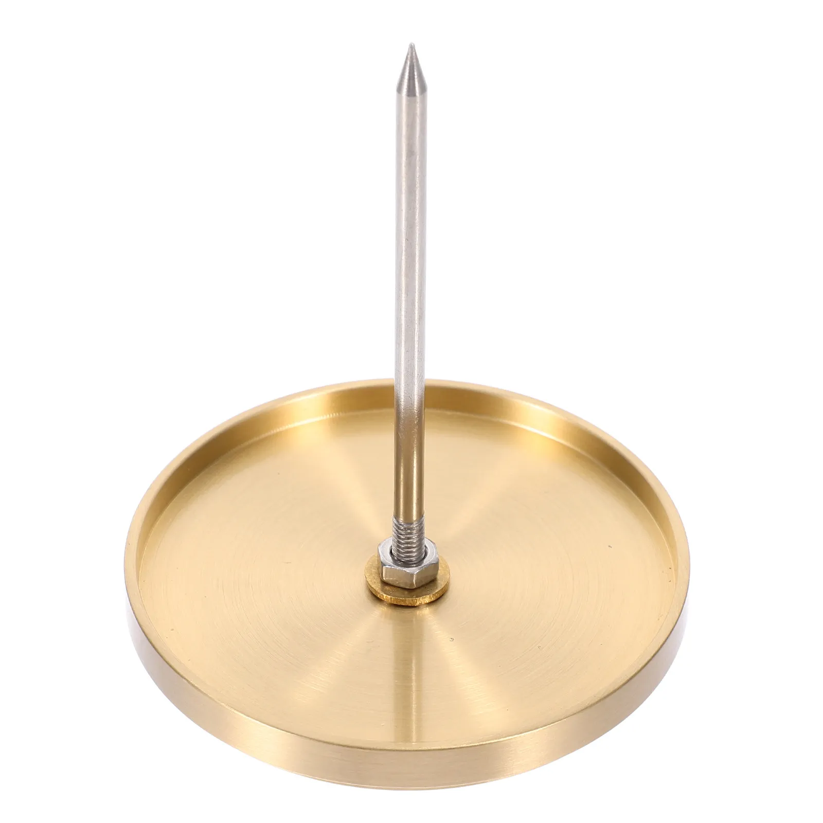 Strong Metal Receipt Holder Spike Spindle Rod Memo Note Bill Organizer for Office Restaurant Bar Milk Tea Shop Desktop Clutter