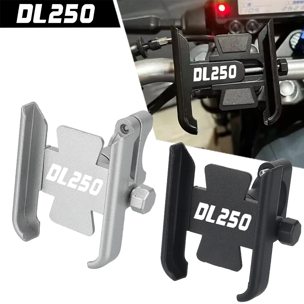 

FOR SUZUKI DL250 VSTROM DL 250 2017 2018 2019 2020-2024 Motorcycle Accessories Handlebar Mobile Phone Holder GPS Stand Bracket