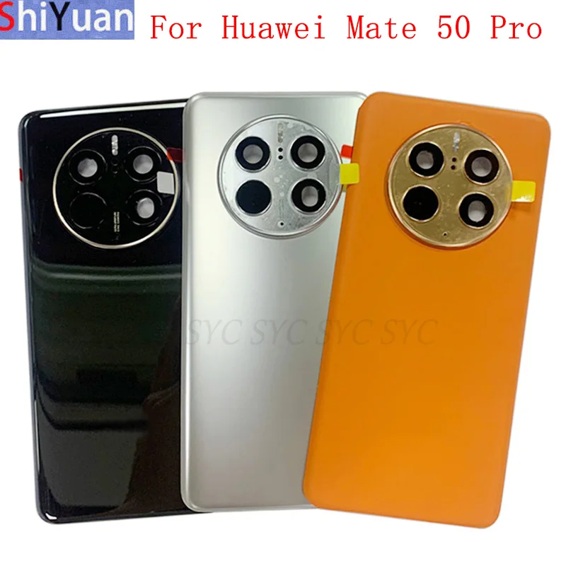 

Battery Cover Rear Door Housing Case For Huawei Mate 50 Pro Back Cover with Logo Replacement Parts