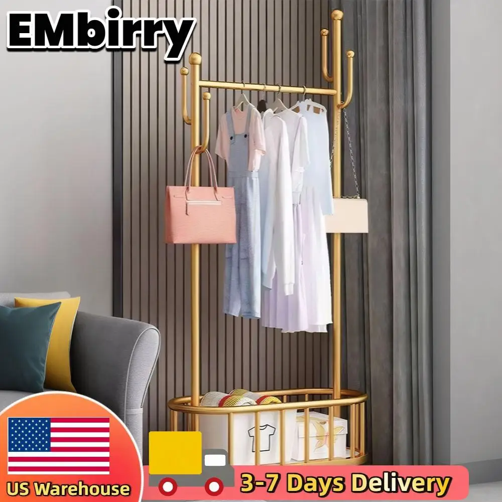 

Вращающаяся металлическая вешалка для одежды с корзиной для хранения, для шарфов, курток, шляп, сумок, для прихожей и спальни