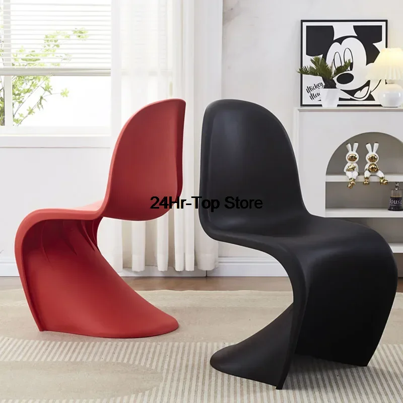 

Pandong Plastic Dining Chairs Party China Lazy Ergonomic Wholesale Dining Chairs Stackable Minimalist Cadeira Furniture