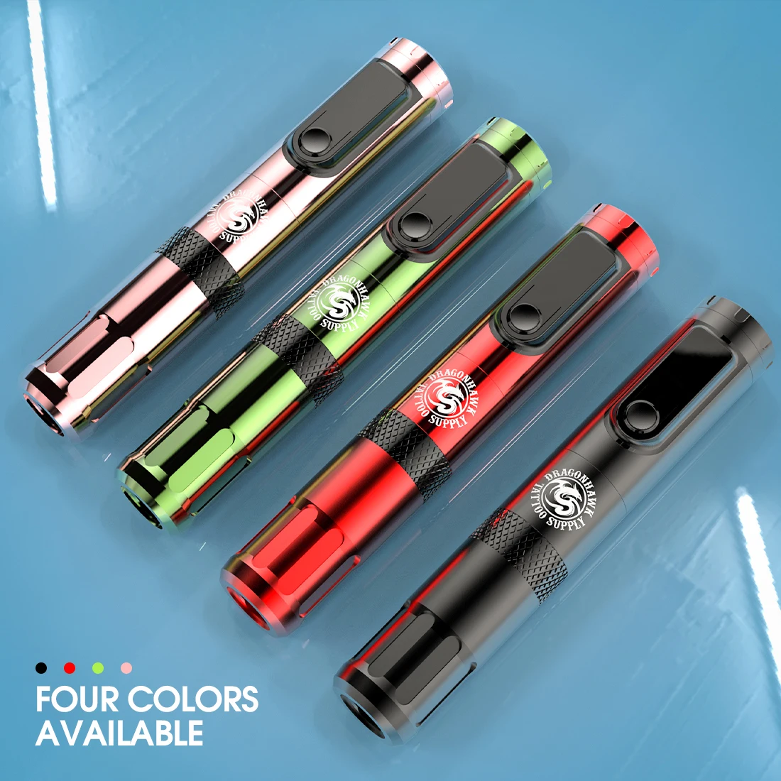 Dragonhawk Wireless Tattoo Pen with Adjustable Voltage