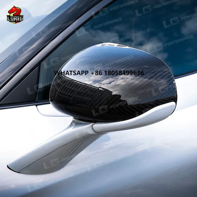 

Dry Carbon Fiber Side Rearview Mirror Cover for Mclaren 540c 570s 570GT 600LT 720S Car Accessories