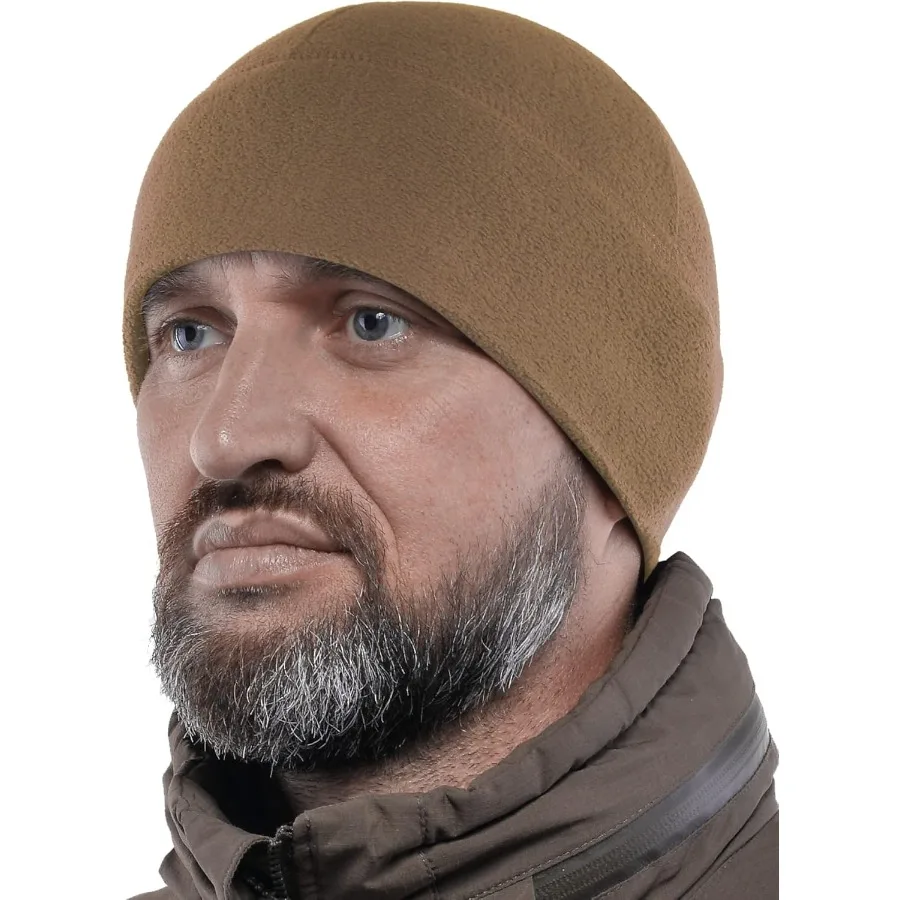 2SBR 2SABERS Warme, leichte 170-Fleece-Uhrenkappe – Herren und Damen – Outdoor-Schädel-Beanie-Mütze