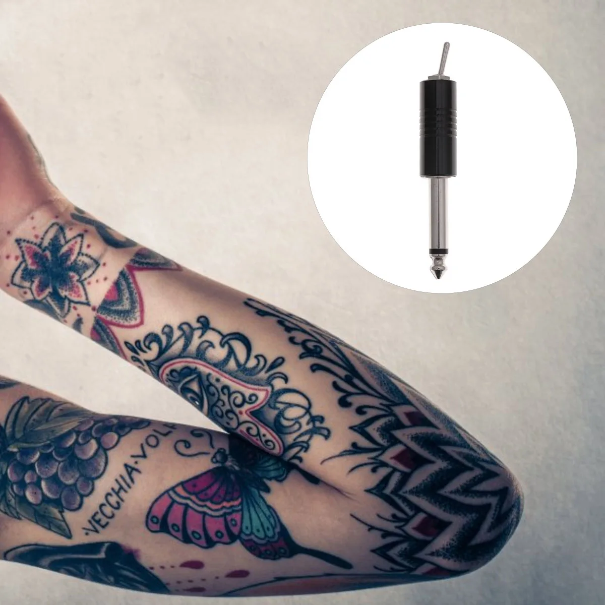 

1Pcs Wireless Tattoo Switch Plug For Machine Power Supply Clip Cord Automatic Foot Pedal Switch Permanent Makeup